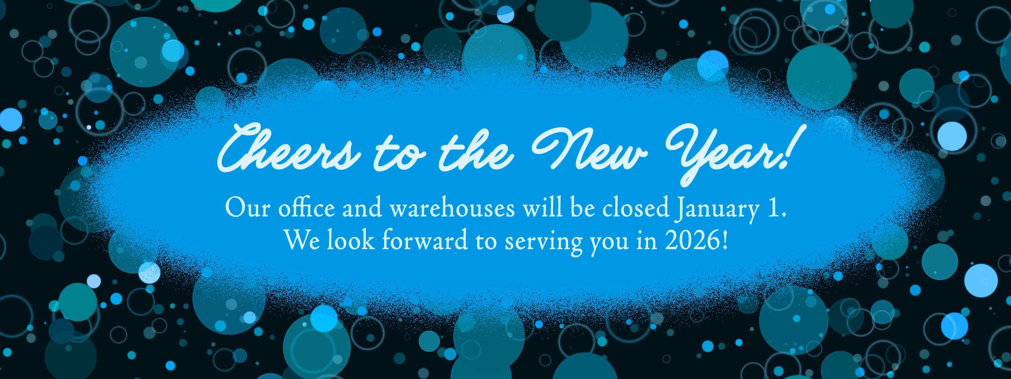 New Years Day Closure January 1st